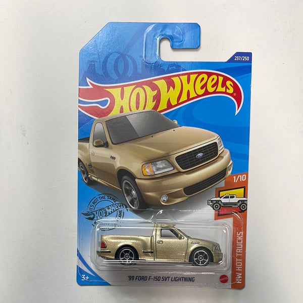 Hot Wheels 1/64 ‘99 Ford F-150 SVT Lightning Gold
