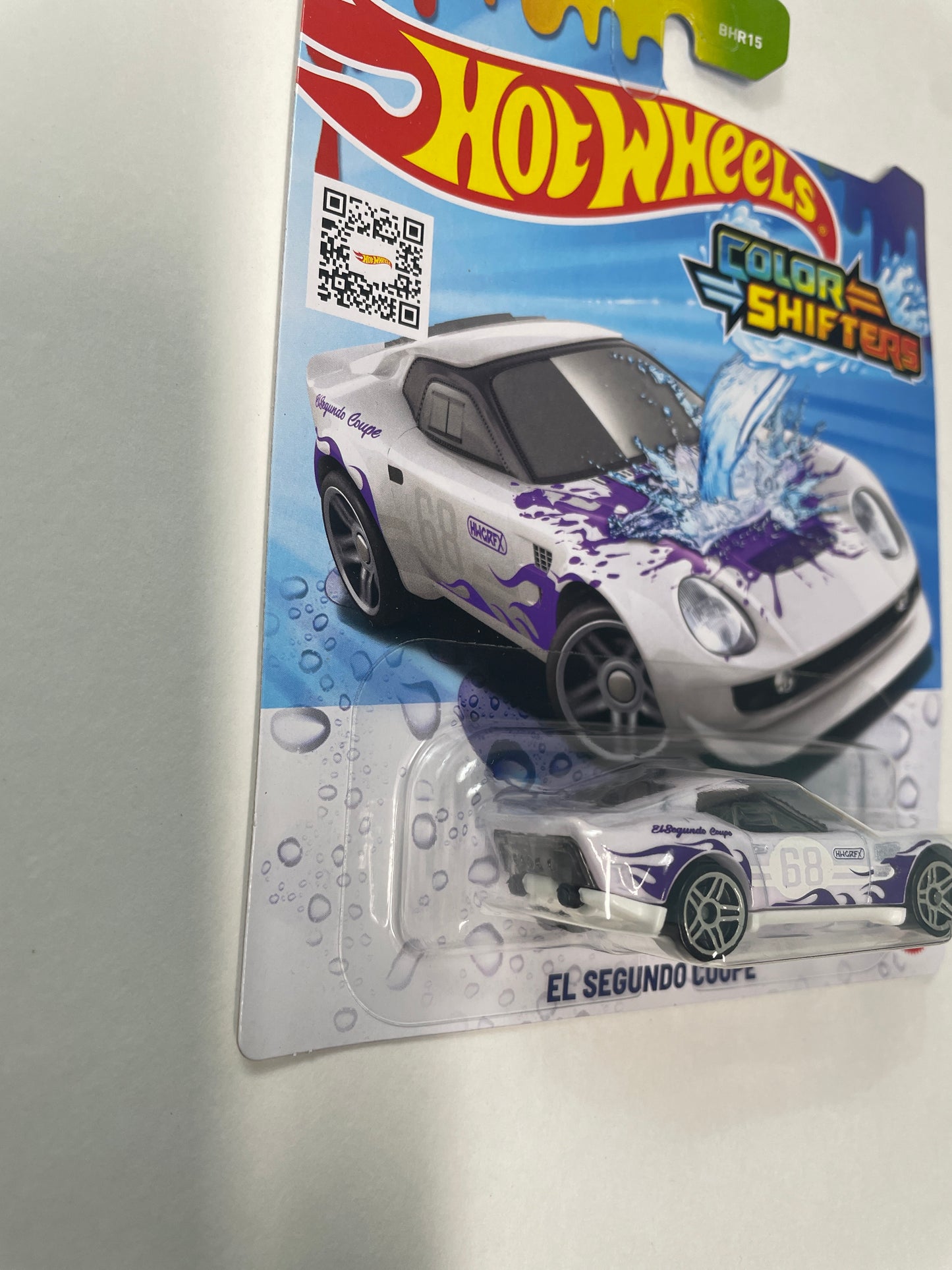 Hot Wheels 1/64 Color Shifters El Segundo Coupe White & Purple