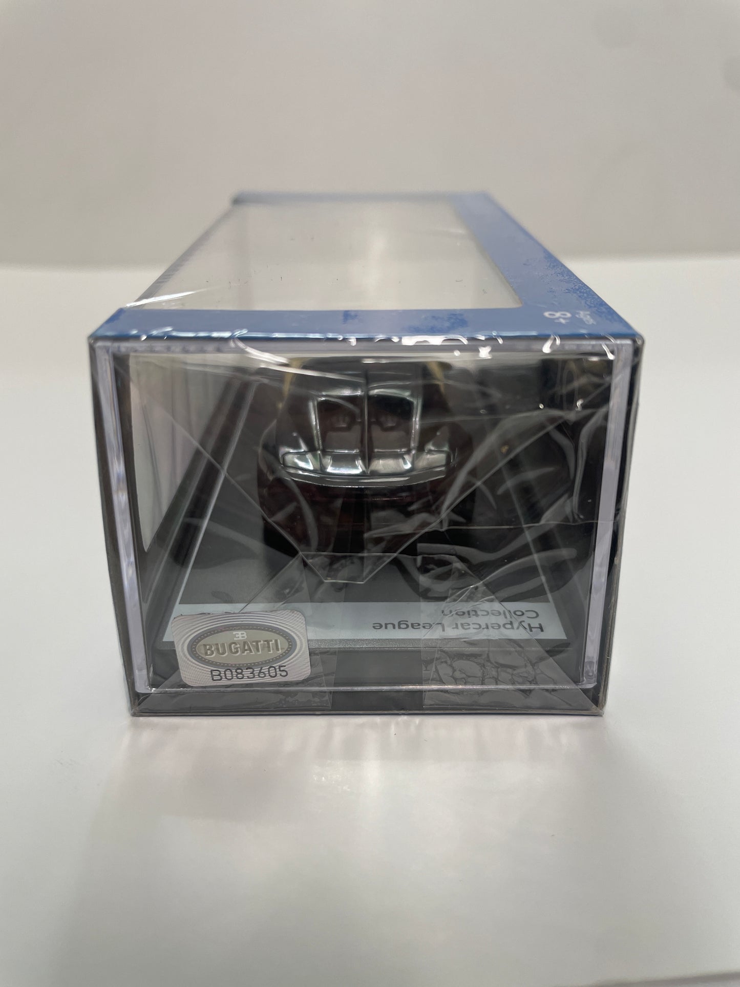 Postercars 1/64 n10 Bugatti Chiron Supersport Silk & Nocturne Black Hypercar League Collection - Damaged Box