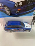 Hot Wheels 1/64 BMW M3 Wagon Blue & White