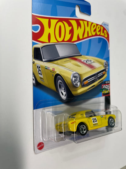 Hot Wheels 1/64 Honda S800 Racing n25 Yellow