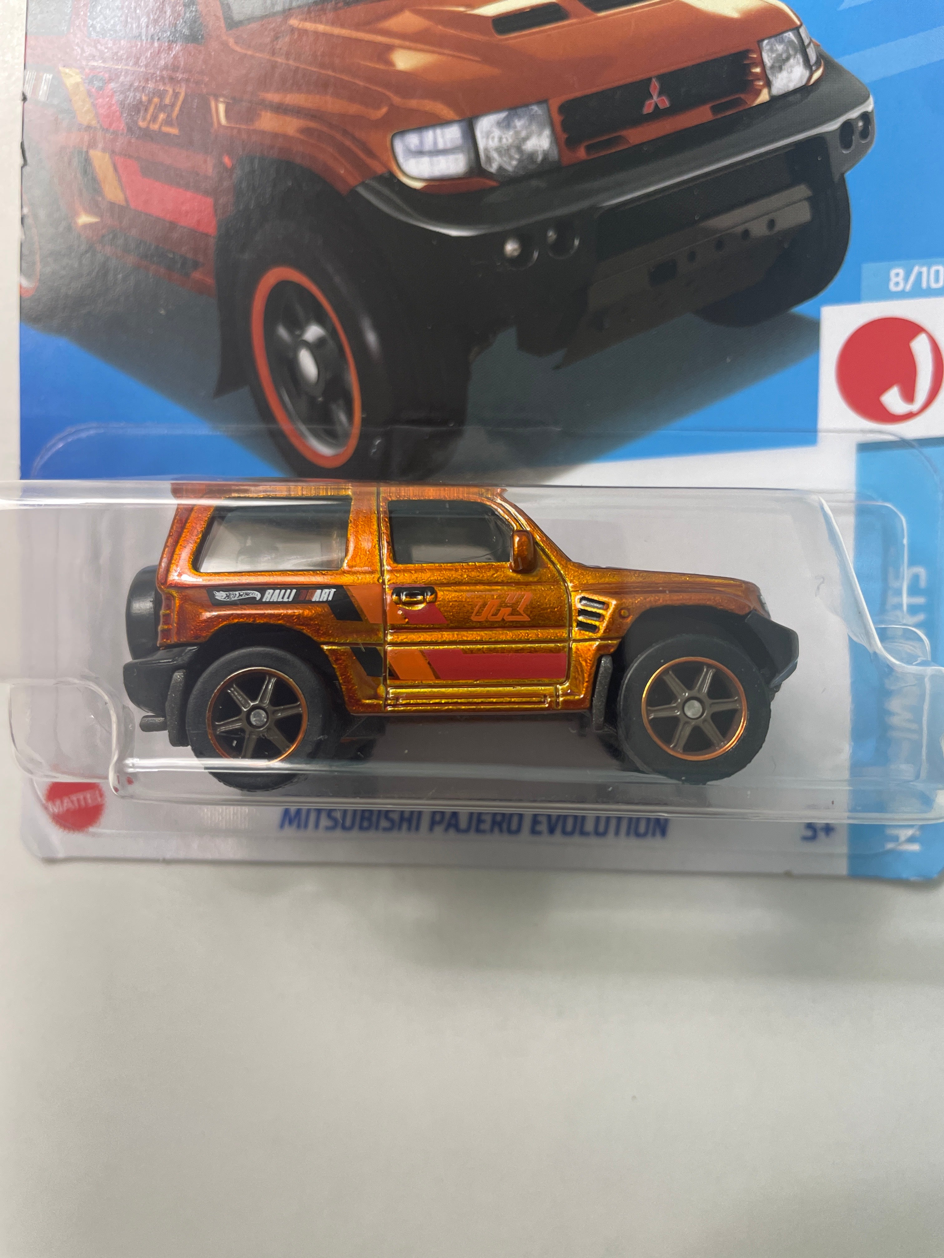Hot Wheels 1/64 Super Treasure Hunt Mitsubishi Pajero Evolution