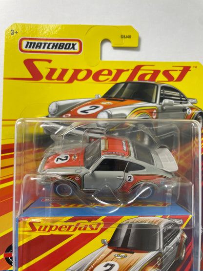 Matchbox Superfast 1/64 1980 Porsche 911 Turbo Grey - GKP51