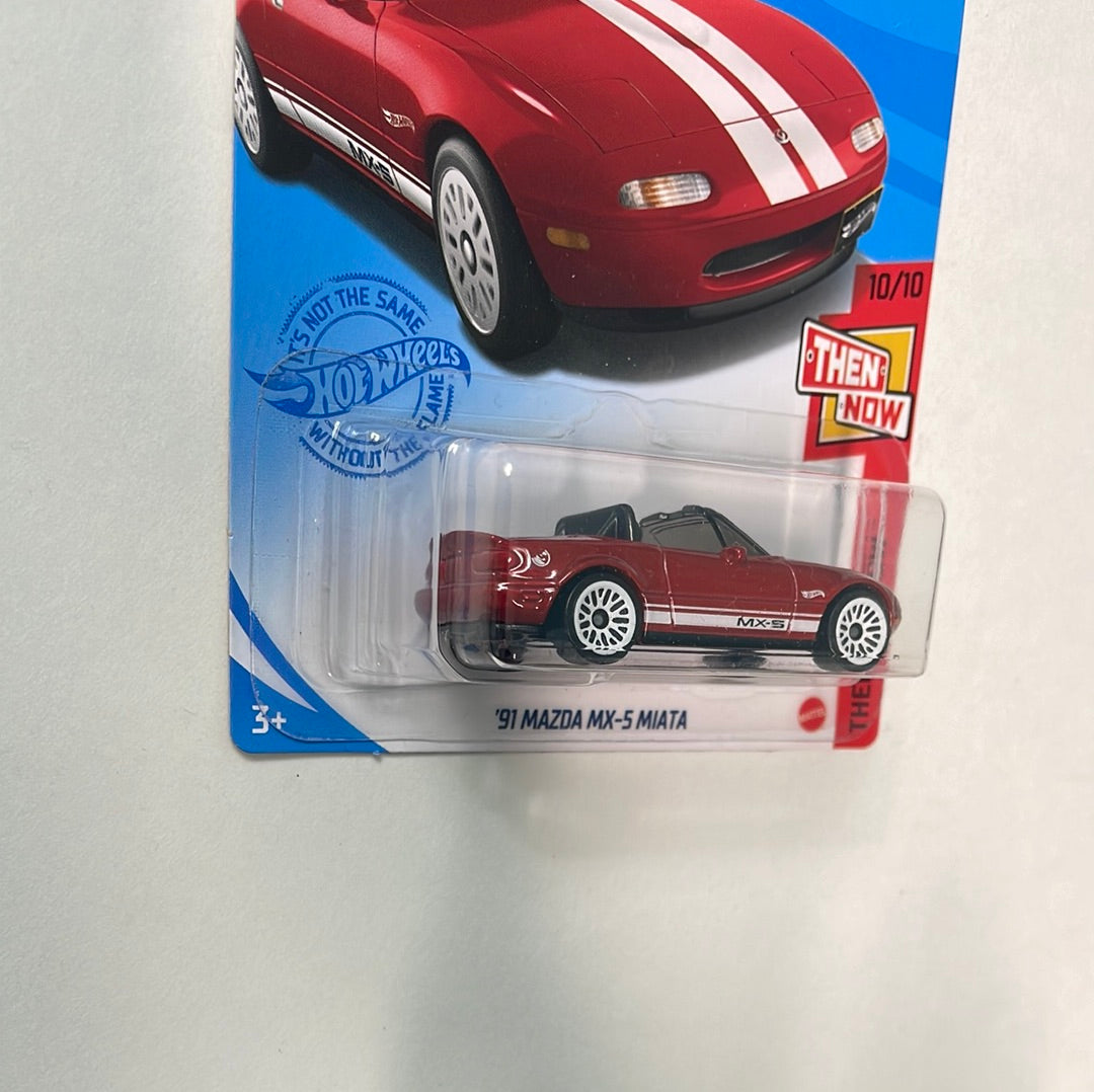 Hot Wheels 1/64 Treasure Hunt ‘91 Mazda MX-5 Miata Red
