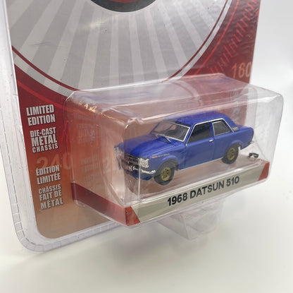 1/64 Greenlight Tokyo Torque 1968 Datsun 510 Blue