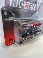 Greenlight x Acme 1/64 Nickey Chicago 1970 Chevrolet C-30 Ramp Truck w/ 1967 Chevrolet Camaro