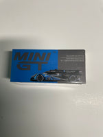 Mini GT 1/64 Acura ARX-06 GTP #10 No. 10 Konica Minolta Acura ARX-06 2023 IMSA Daytona 24 Hrs Blue & Black