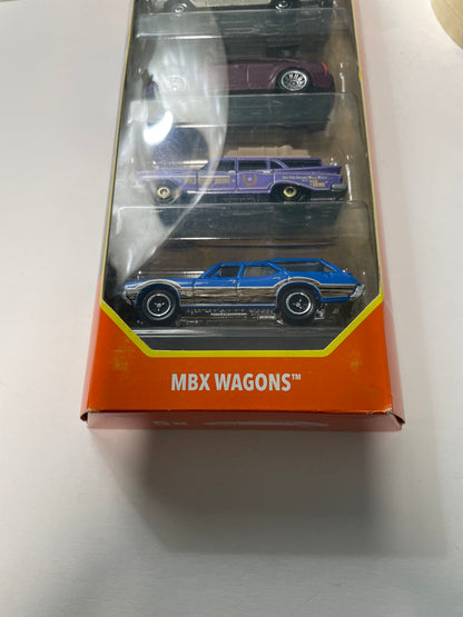 Matchbox 1/64 5 Pack Wagons - Damaged Box