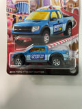 Matchbox 1/64 Candy Blox 2010 Ford F150 SVT Raptor Blue