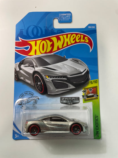 Hot Wheels 1/64 Zamac ‘17 Acura NSX - Damaged Box