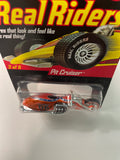 Hot Wheels 1/64 RLC Real Riders Pit Cruiser Orange