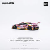 Pop Race 1/64 Honda Eva RT NSX GT3 Pink