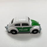 *Loose* Matchbox 5 Pack Exclusive ‘62 Volkswagen  Beetle Polizei White & Green