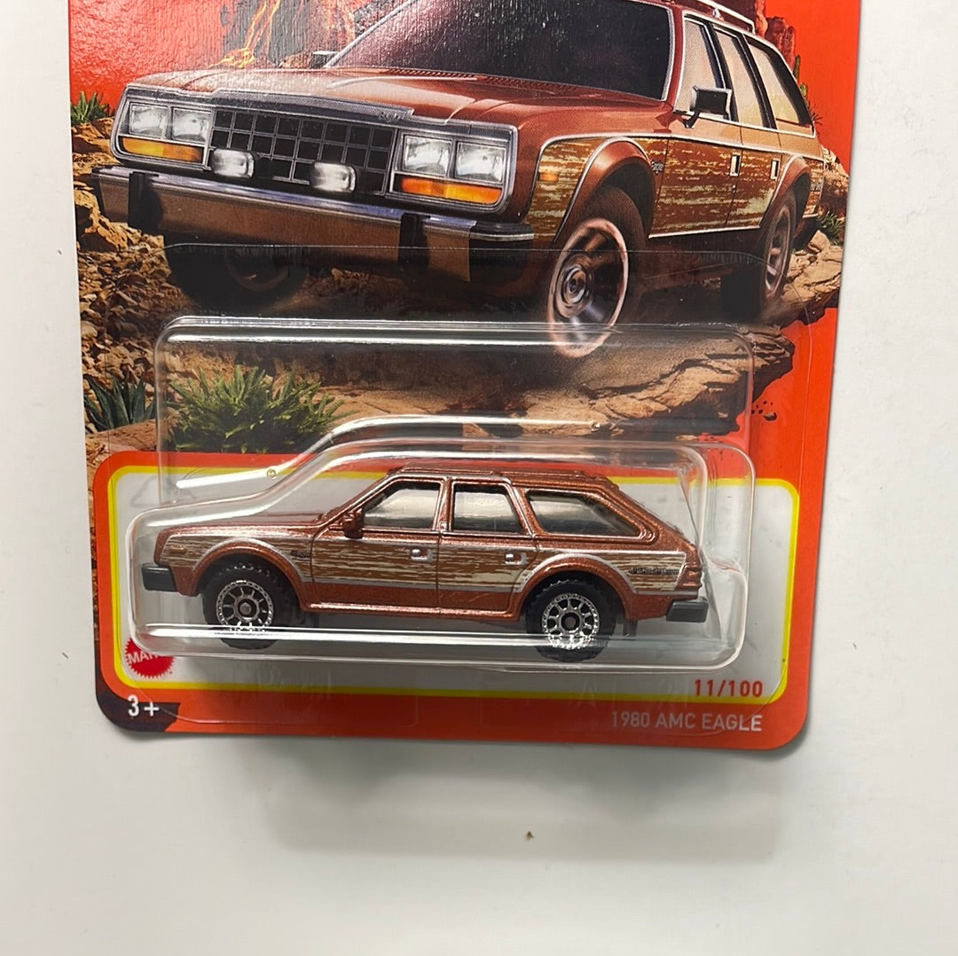 Matchbox 1/64 1980 AMC Eagle Brown