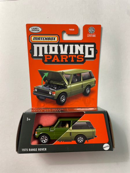 Matchbox 1/64 Moving Parts 1975 Range Rover Green