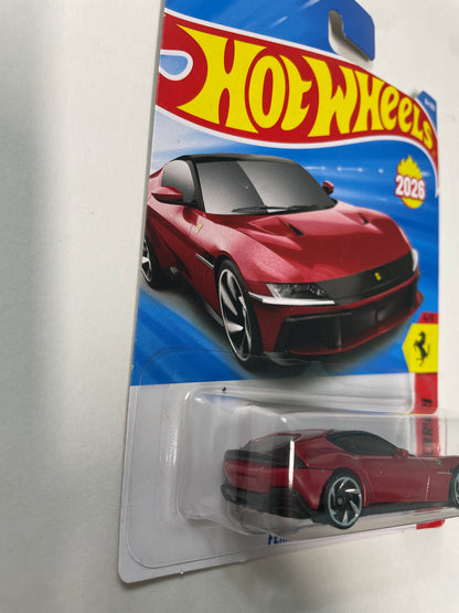 Hot Wheels 1/64 Ferrari 12Cilindri Red - Damaged Box