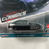 *Chase* Hot Wheels 1/64 Car Culture Modern Classics ‘98 Toyota Altezza Black - Damaged Card