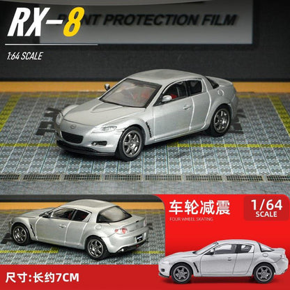 1/64 Unique Model Mazda RX-8 Silver