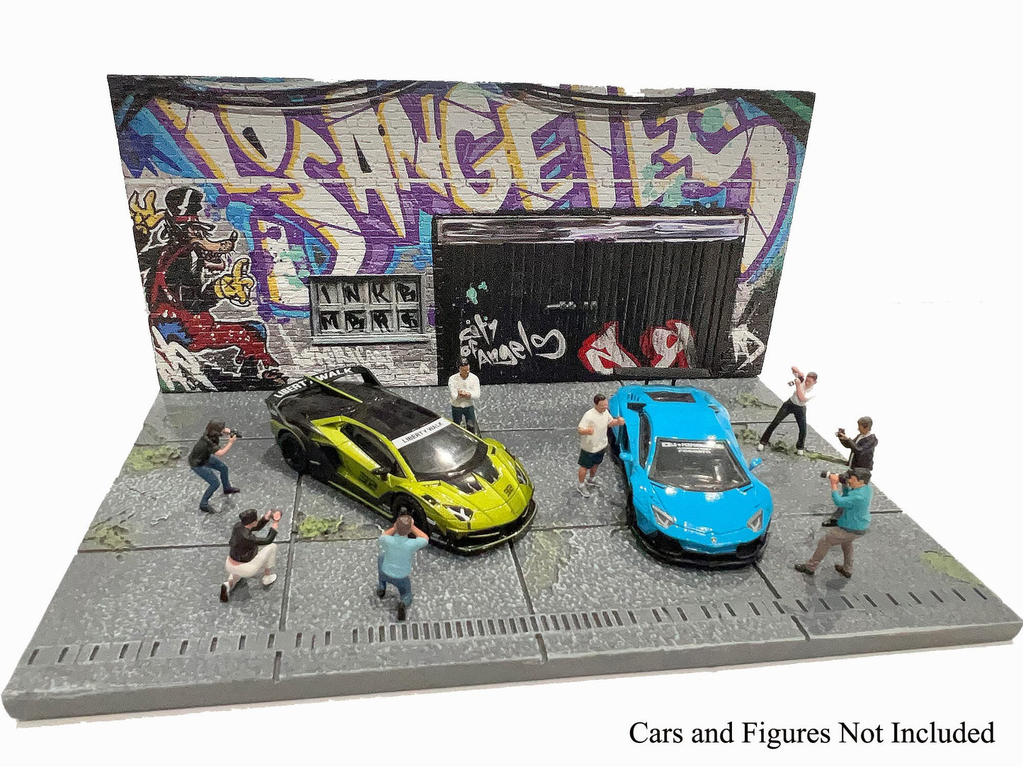 American Diorama 1/64 2024 Art La Graffiti Diorama Street - AD-2424