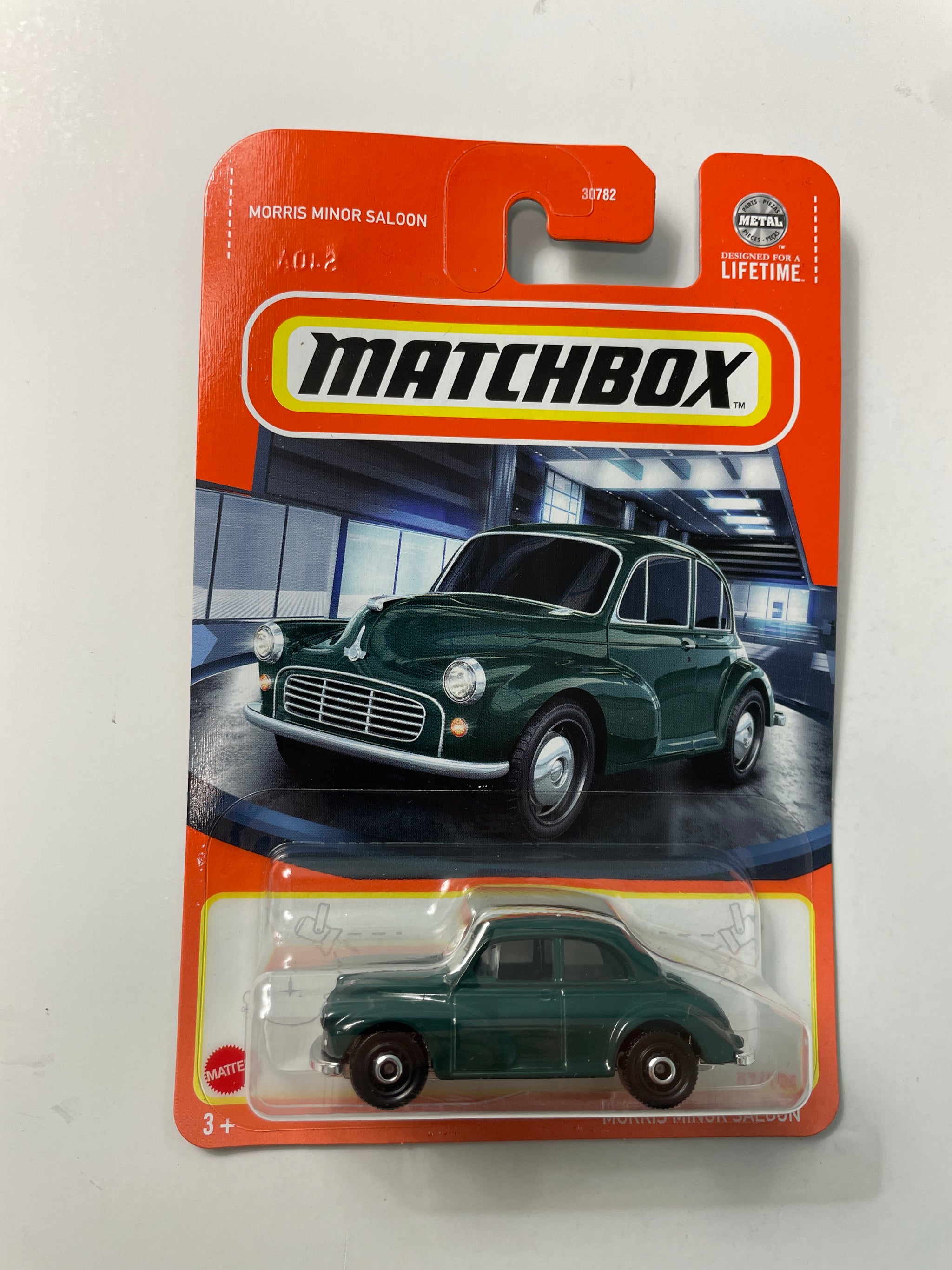 Matchbox 1 64 Morris Minor Saloon Green Flipn Diecast