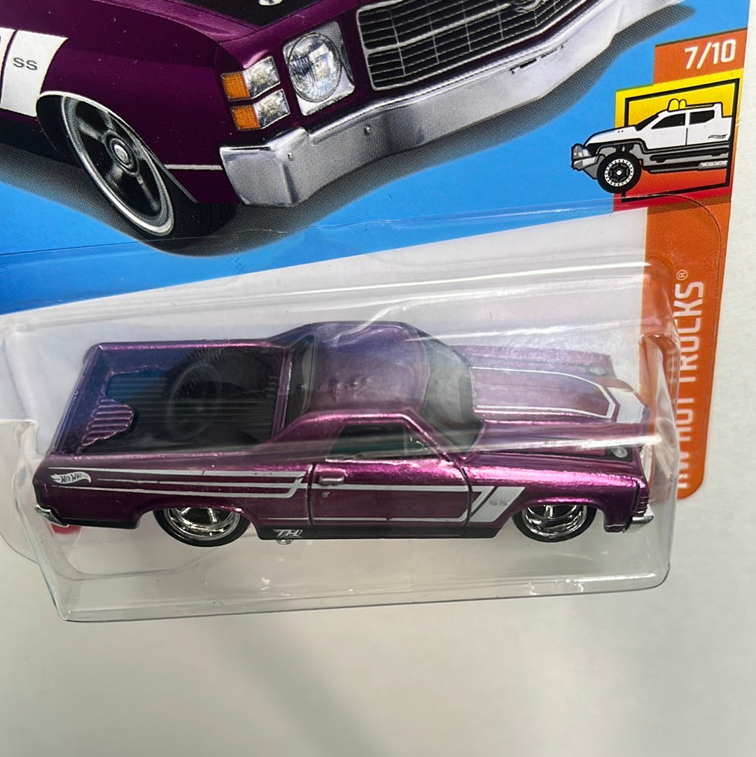 Hot Wheels Super Treasure Hunt '71 Chevy El Camino Purple – Flipn