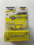 Tarmac Works Global64 1/64 Datsun Bluebird 510 Wagon MOONEYES - MIJO Exclusives Limited Edition Yellow