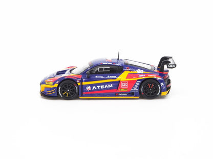 Pop Race 1/64 Audi R8 LMS Eva RT Test Type-01 Kakusei x Works R8 Purple