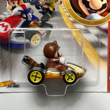 Hot Wheels Mario Kart Tanooki Mario w/ Standard Kart