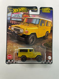 Hot Wheels 1/64 Boulevard Mix A Toyota Land Cruiser FJ43 Yellow - Damaged Card