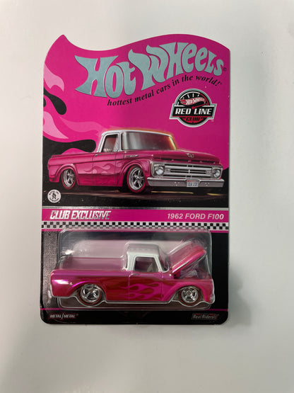 Hot Wheels 1/64 RLC Club Exclusive 1962 Ford F100 Pink