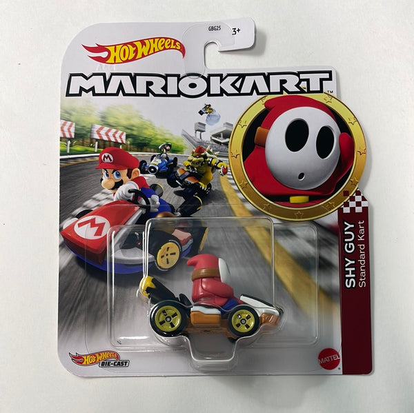 Hot Wheels 1/64 Mario Kart Shy Guy - Standard Kart Red