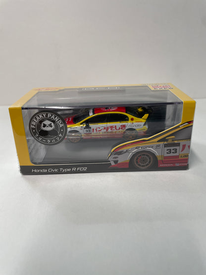 GCD 1/64 Honda Civic Type R FD2 Yellow & Red - The Diecast Expo 2025 Singapore Exclusive