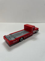 *Loose* Hot Wheels 1/64 Premium Car Culture Team Transport Mongoose Plymouth Duster Funny Car w/ Retro Rig Red