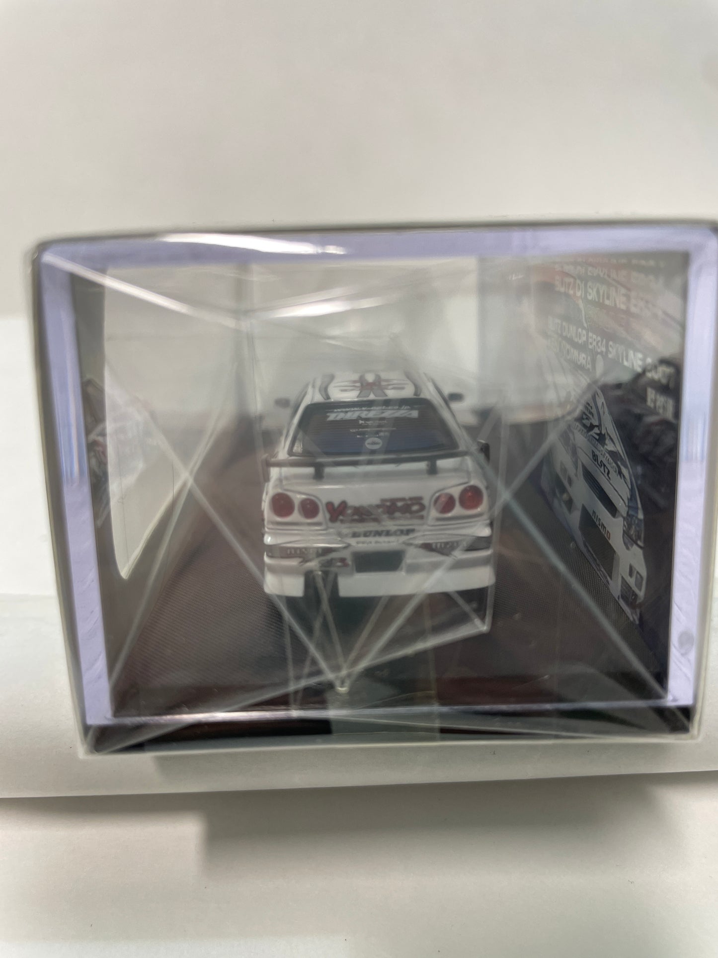 Mortal Model 1/64 Blitz Ken Nomura D1 Nissan Skyline  ER34 2007 White