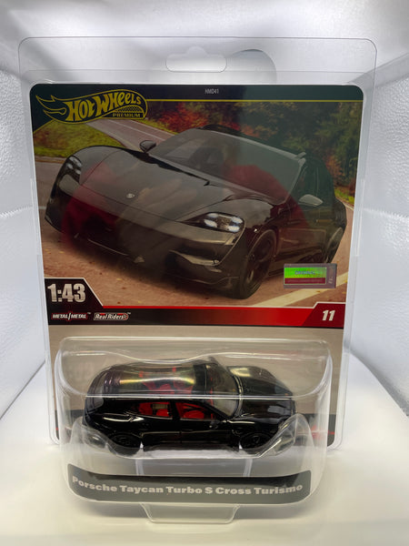 Hot Wheels 1/43 Porsche Taycan Turbo S Cross Turismo Black