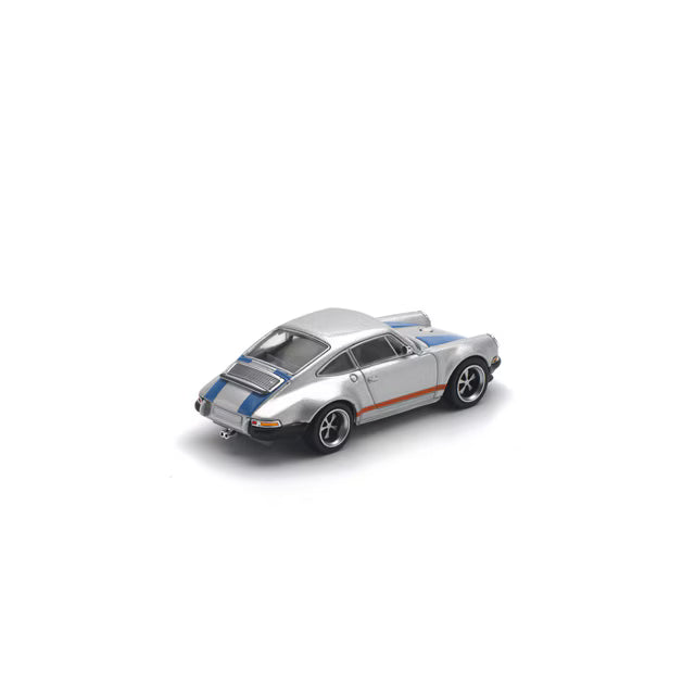 Pop Race 1/64 Porsche Singer 964 Silver - PR64-0188