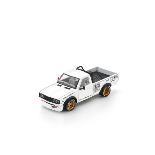 Pop Race 1/64 Pandem Datsun 620 White - PR64-0350