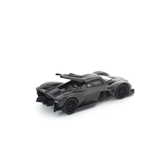 Pop Race 1/64 Aston Martin Valkyrie Carbon Black - PR64-0353