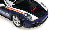 Minichamps 1/18 Porsche 911 Dakar 2022 Roughroads Blue & White