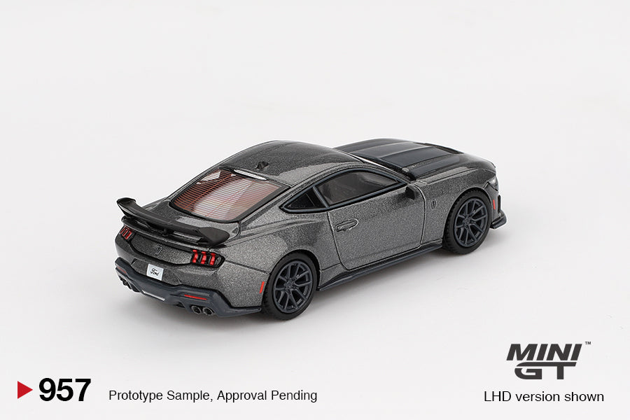 Mini GT 1/64 Ford Mustang Dark Horse 2024 Carbonized Gray - MGT00957