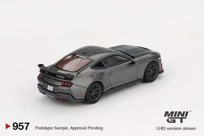 Mini GT 1/64 Ford Mustang Dark Horse 2024 Carbonized Gray - MGT00957