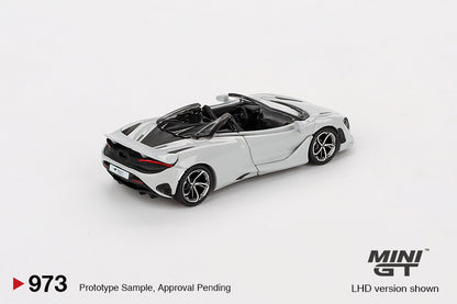 Mini GT 1/64 McLaren 750S Spider Cirrus Grey - MGT00973