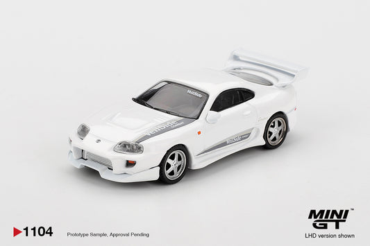 Mini GT 1/64 Toyota Supra VeilSide Combat V-I White - MGT01104