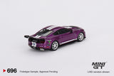 Mini GT 1/64 Shelby GT500 Dragon Snake Concept Fuchsia Metallic Purple