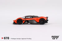 Mini GT 1/64 Aston Martin Valkyrie Maximum Orange