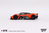 Mini GT 1/64 Aston Martin Valkyrie Maximum Orange