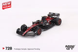 Mini GT 1/64 Alfa Romeo C43 #24 Zhou Guanyu 2023 F1 2023 Australian GP