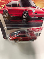 *Chase* Hot Wheels 1/64 Silver Series National Icons '67 Porsche 911 R Red
