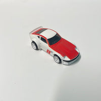 *Loose* Hot Wheels 1/64 Nissan Fairlady Z White & Red car culture