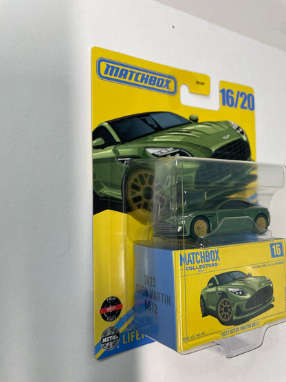 Matchbox Collectors 1/64 2023 Aston Martin DB12 Green